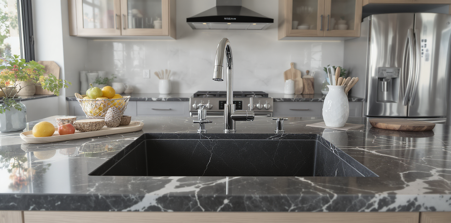 Fregaderos de composite