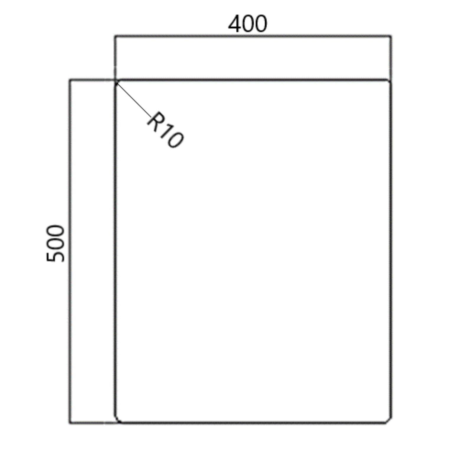 Luquicina LD54BL – Fregadero de cocina reversible de composite negro de 1.0" sin escurridor 