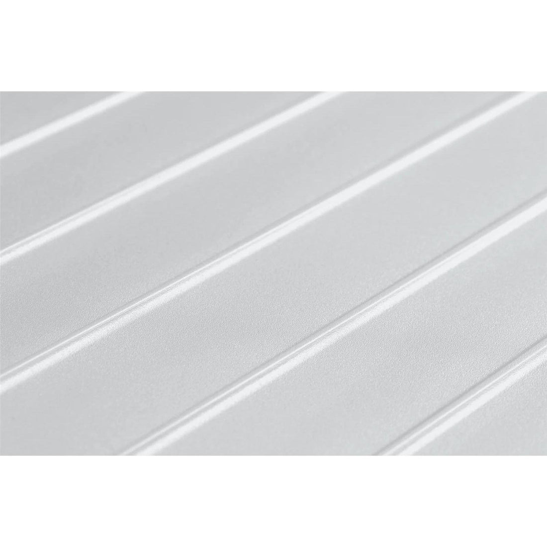 Luquicina LD860WH – Fregadero de cocina reversible blanco de 1 cubeta de composite con desagüe 