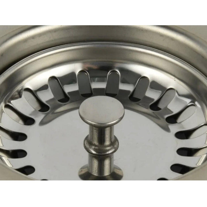 Luquicina LED3CH – Cesta de desagüe para fregadero de cocina en cromo 