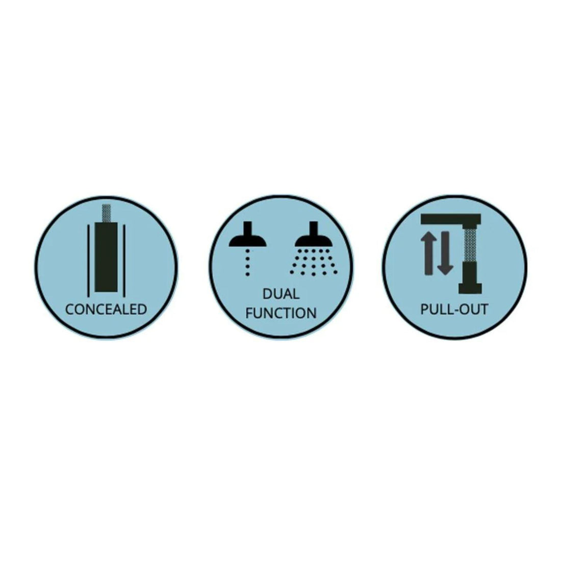 Luquicina LE11MB – Grifo monomando extraíble para cocina, color negro mate 