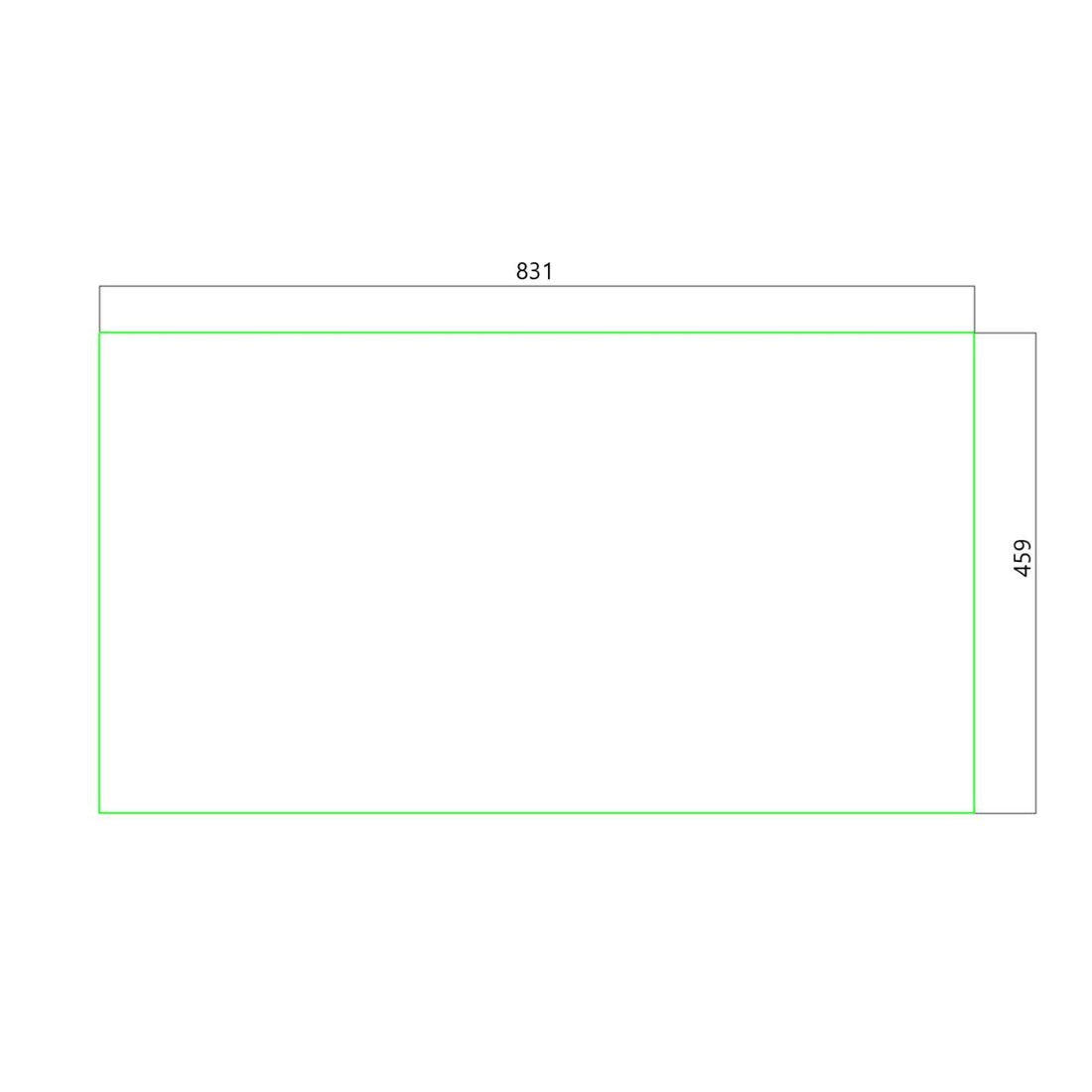 Luquicina LD85BL – Fregadero de cocina de 2 senos de composite negro sin escurridor 