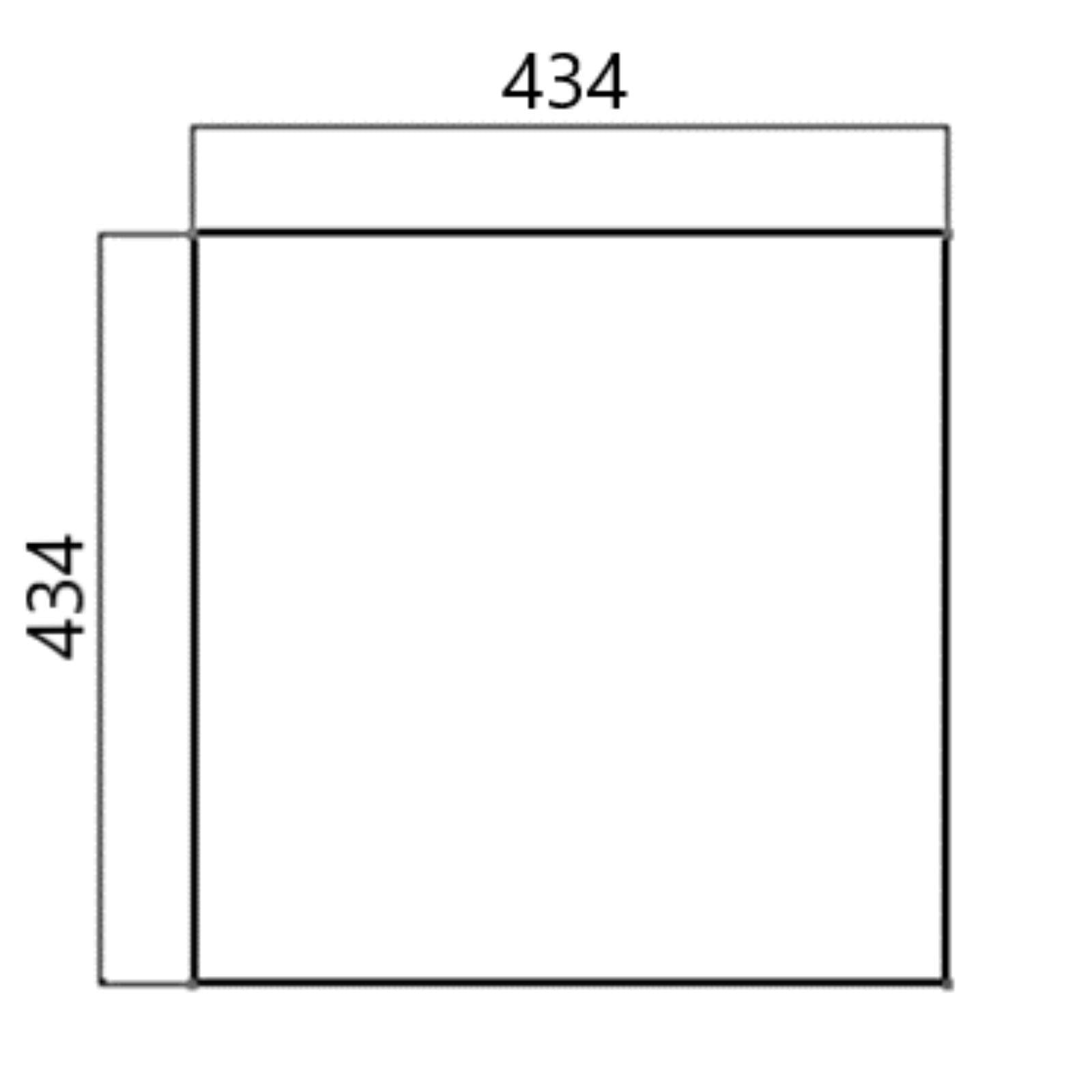 Luquicina LD44WH – Fregadero de cocina reversible de composite, blanco, de 1,0 senos, sin escurridor, para empotrar o bajo encimera