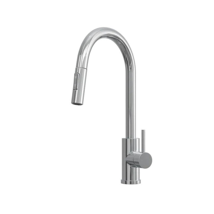 Luquicina LE452CH – Grifo monomando extraíble para cocina, cromado 