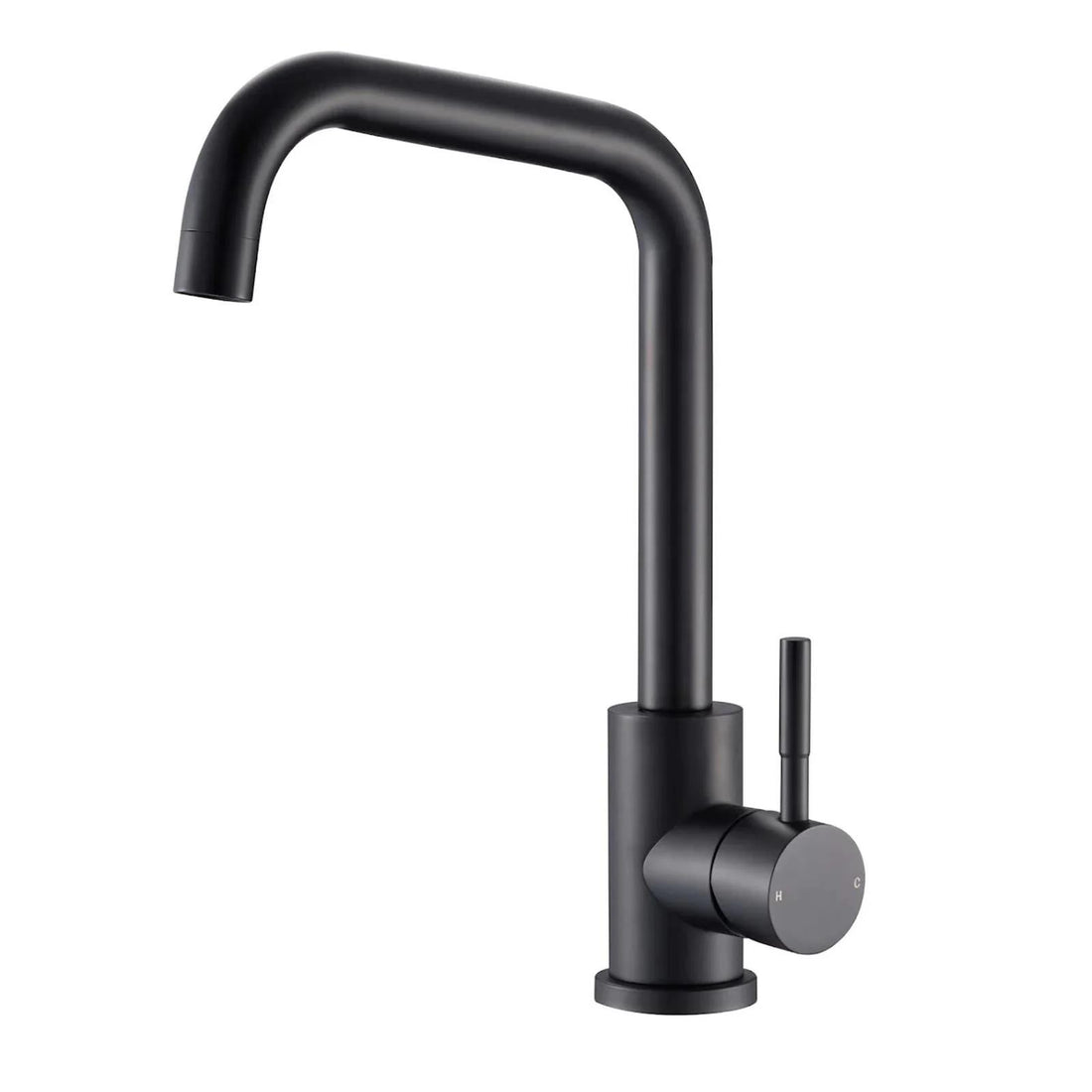 Reginox NERA MB – Grifo monomando de cocina en negro mate 